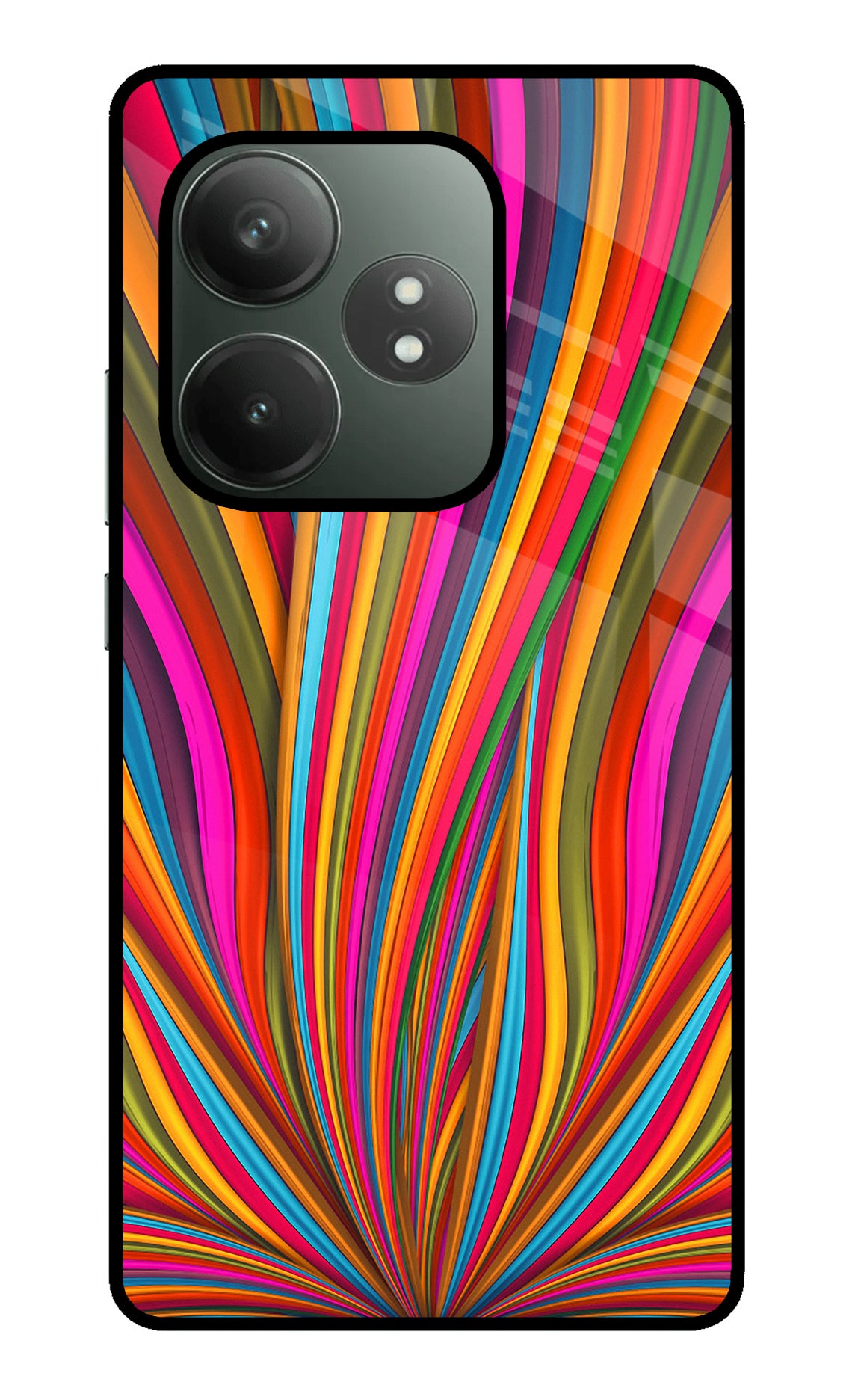 Trippy Wavy Realme GT 6T 5G Glass Case