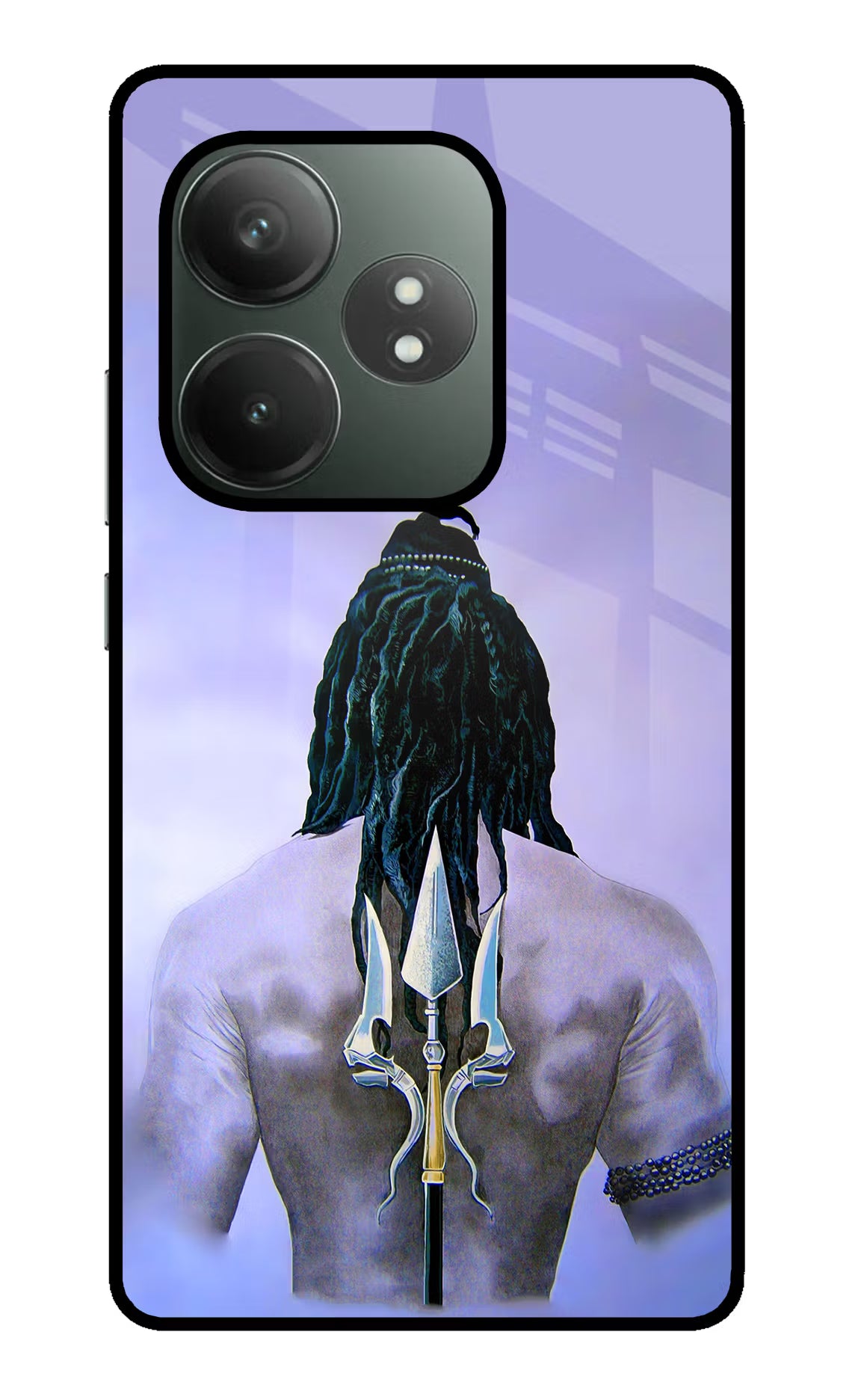 Shiva Realme GT 6T 5G Glass Case Back Cover by Casekaro