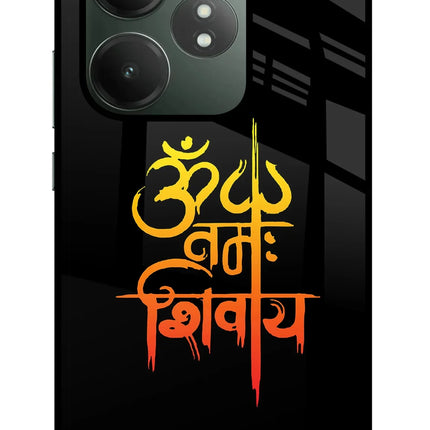Om Namah Shivay Realme GT 6T 5G Glass Case