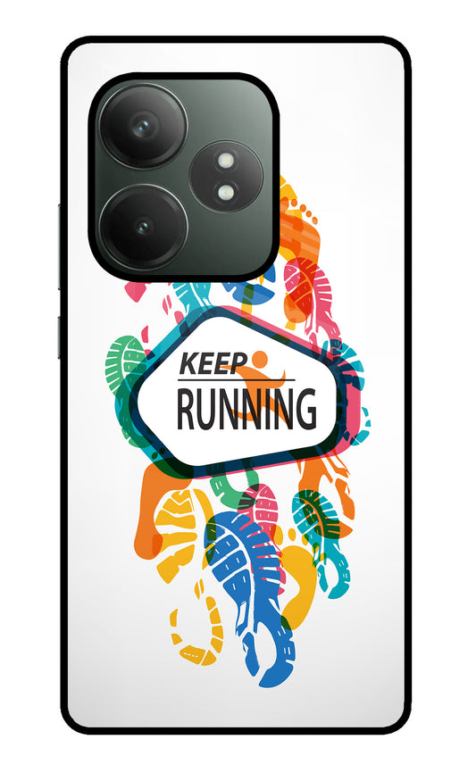 Keep Running Realme GT 6T 5G Glass Case