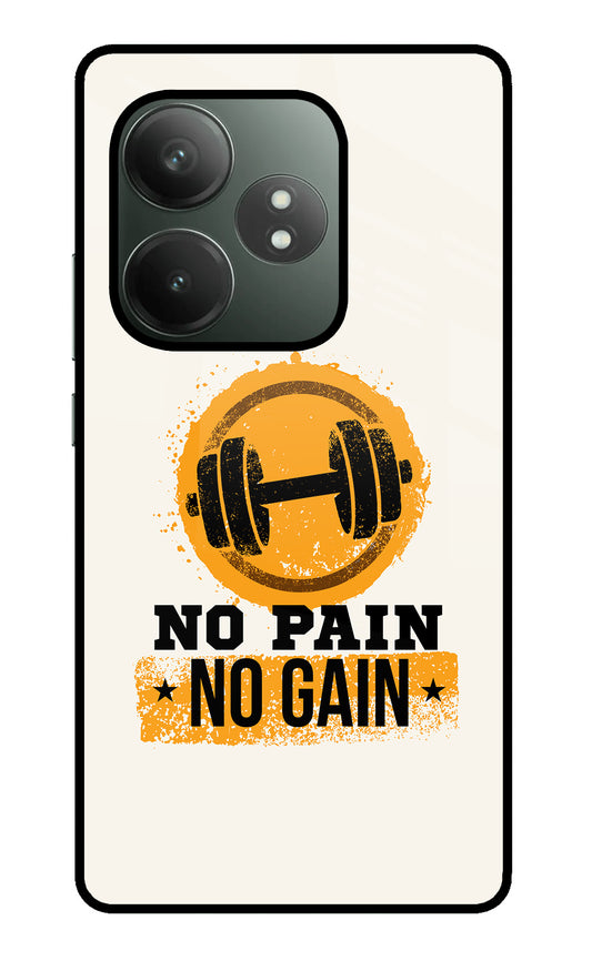 No Pain No Gain Realme GT 6T 5G Glass Case