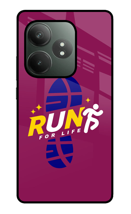 Run for Life Realme GT 6T 5G Glass Case