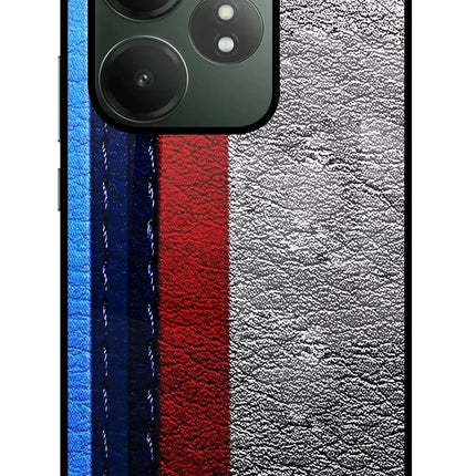 BMW Stripes Realme GT 6T 5G Glass Case
