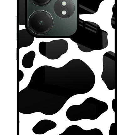 Cow Spots Realme GT 6T 5G Glass Case