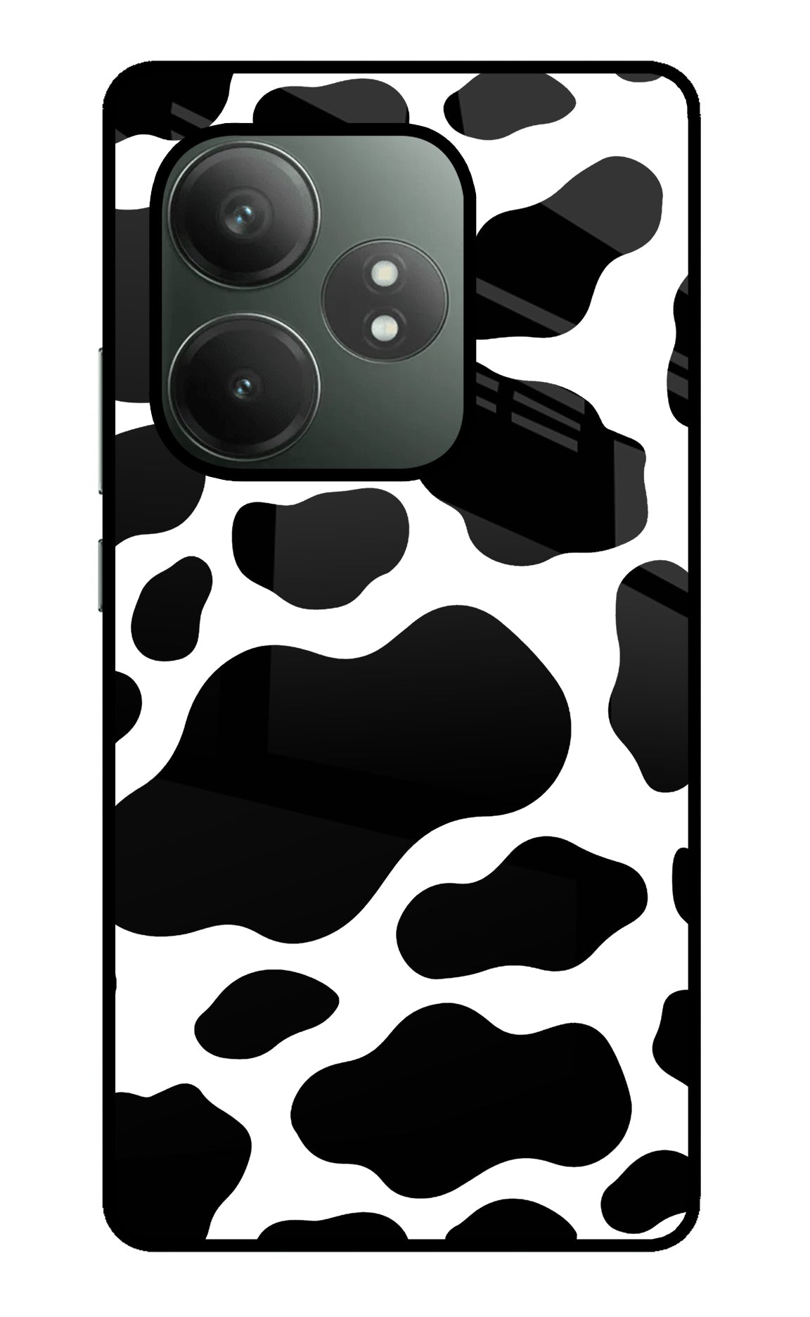 Cow Spots Realme GT 6T 5G Glass Case