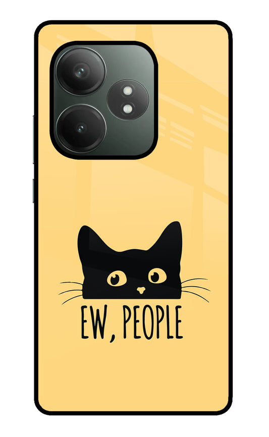 Ew People Catitude Realme GT 6T 5G Glass Case