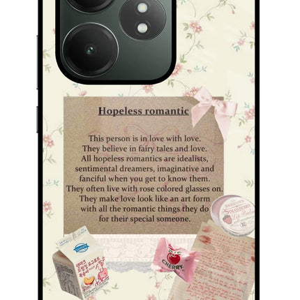 Hopeless Romantic Realme GT 6T 5G Glass Case