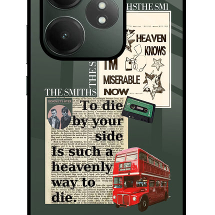 The Smiths Realme GT 6T 5G Glass Case