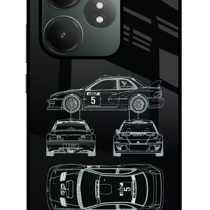 WRC'99 Realme GT 6T 5G Glass Case