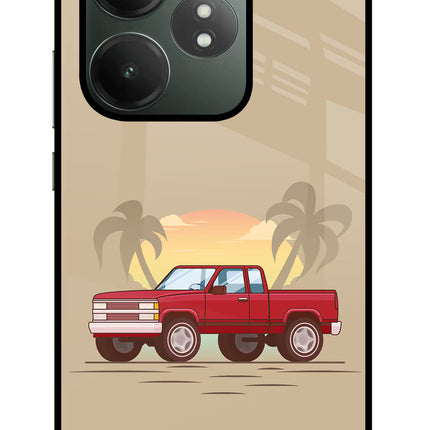 Desert Classic Drive Realme GT 6T 5G Glass Case