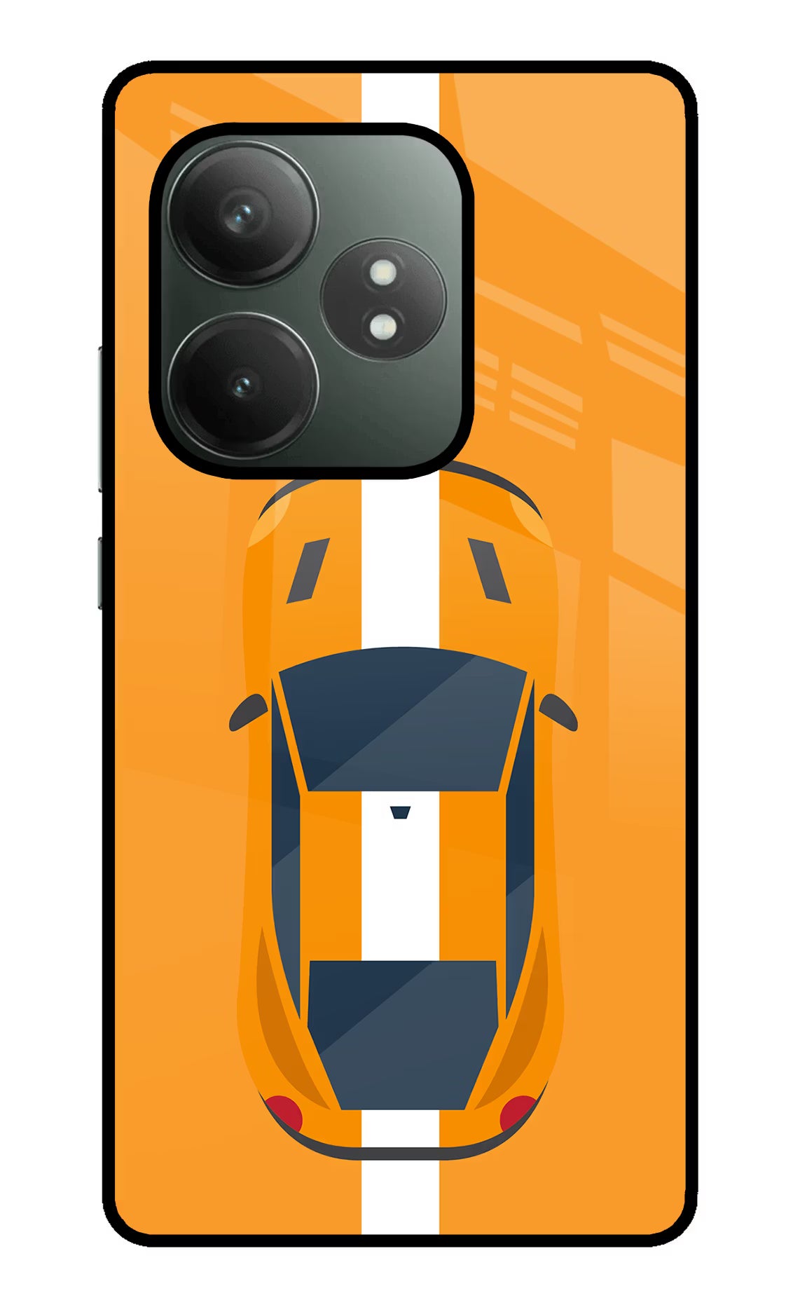 Highway Pursuit Realme GT 6T 5G Glass Case