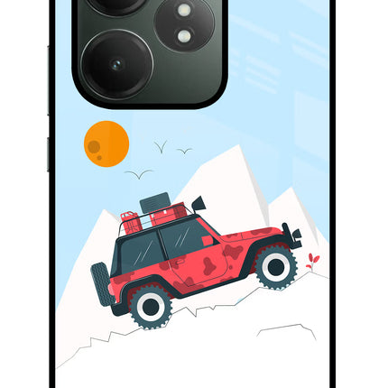 Mountain Trail Beast Realme GT 6T 5G Glass Case