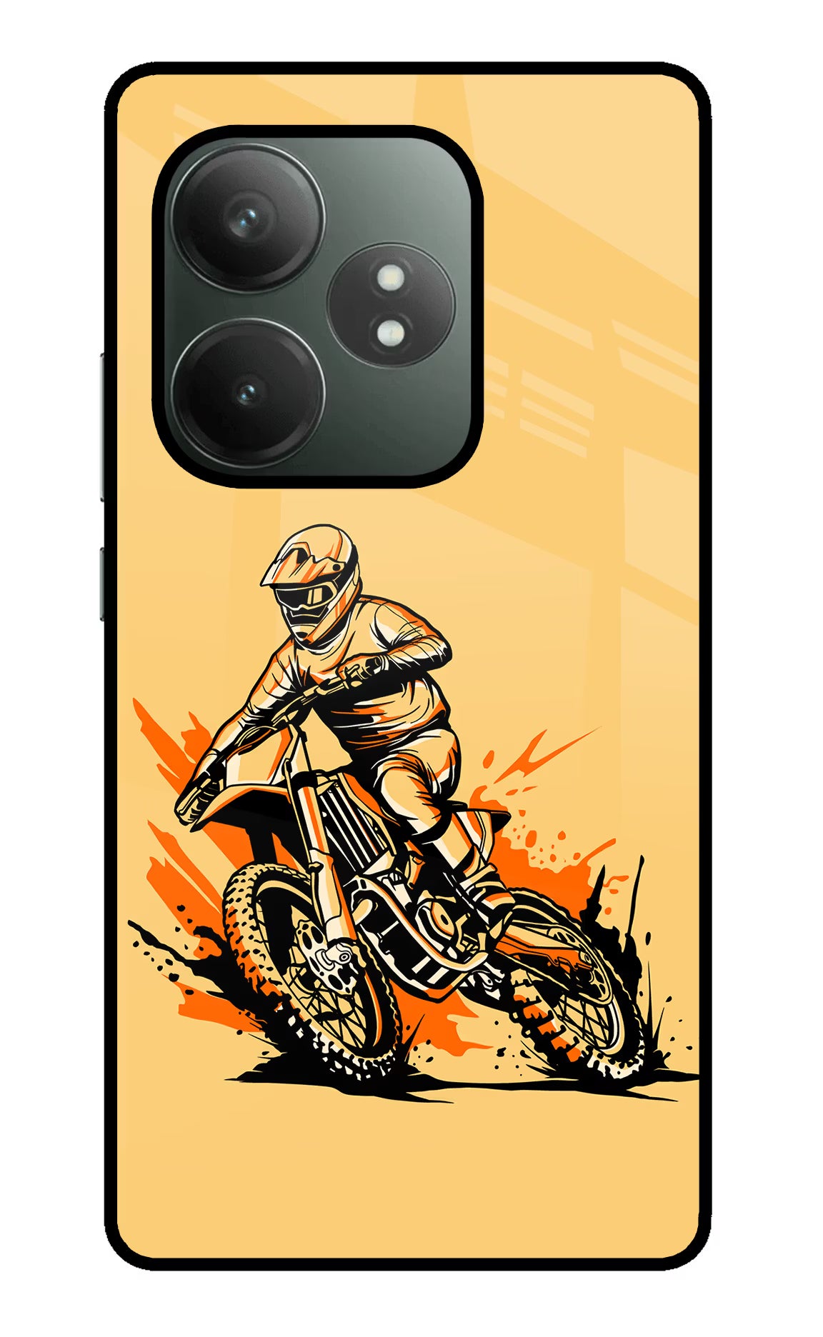 Off-Road Fury Realme GT 6T 5G Glass Case