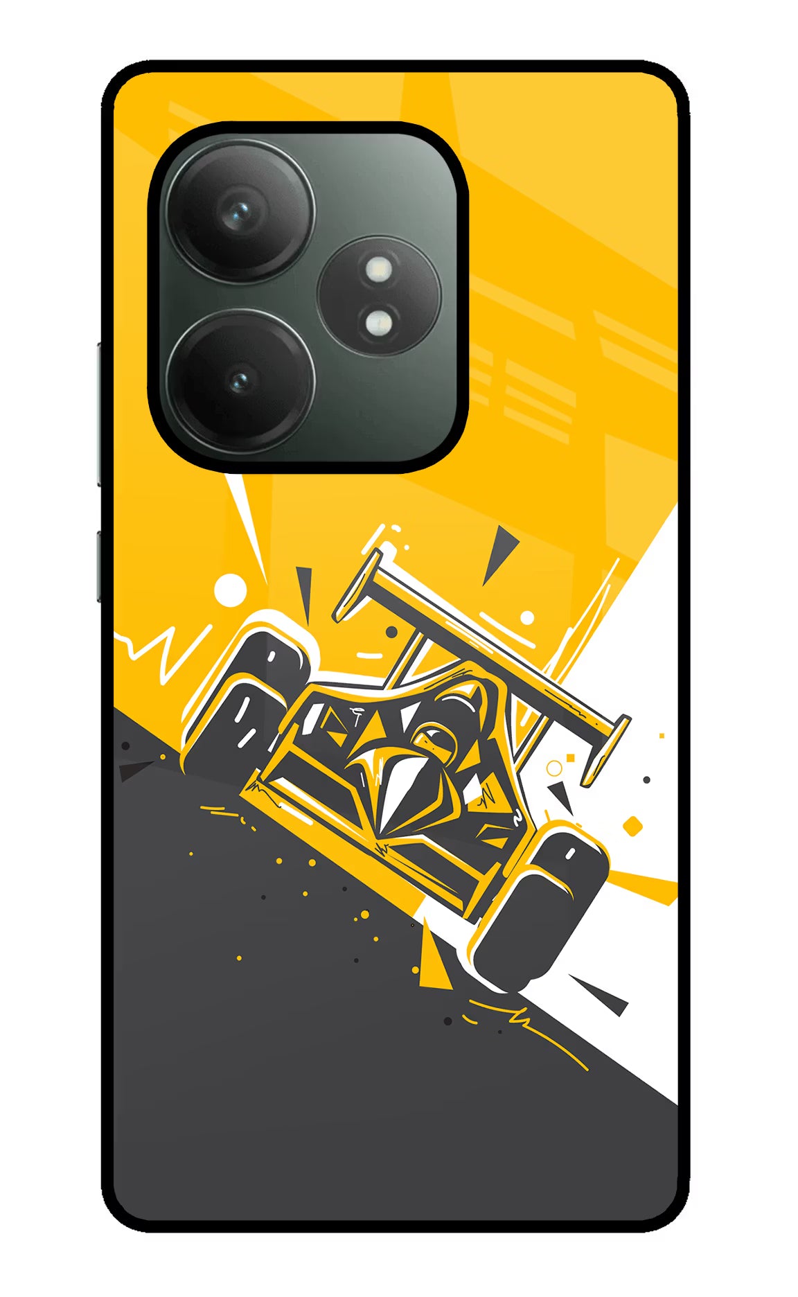 Track King Realme GT 6T 5G Glass Case