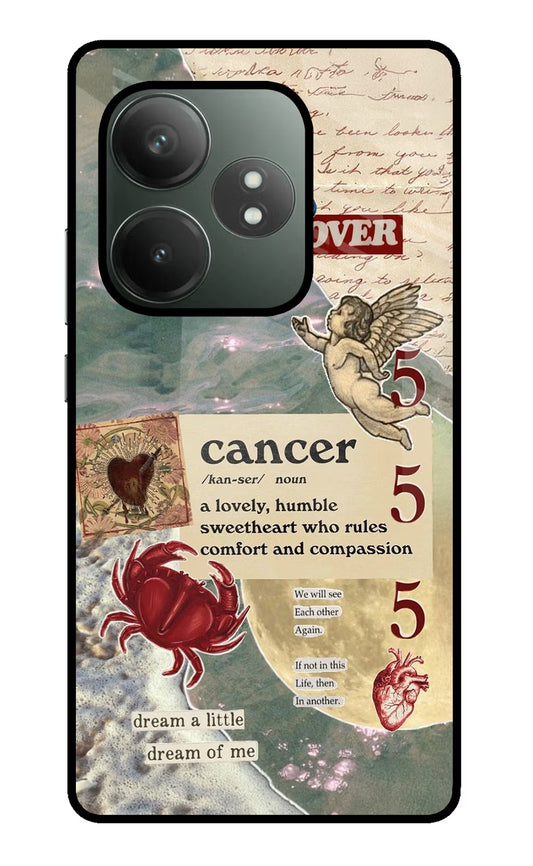 Cancer Zodiac Realme GT 6T 5G Glass Case