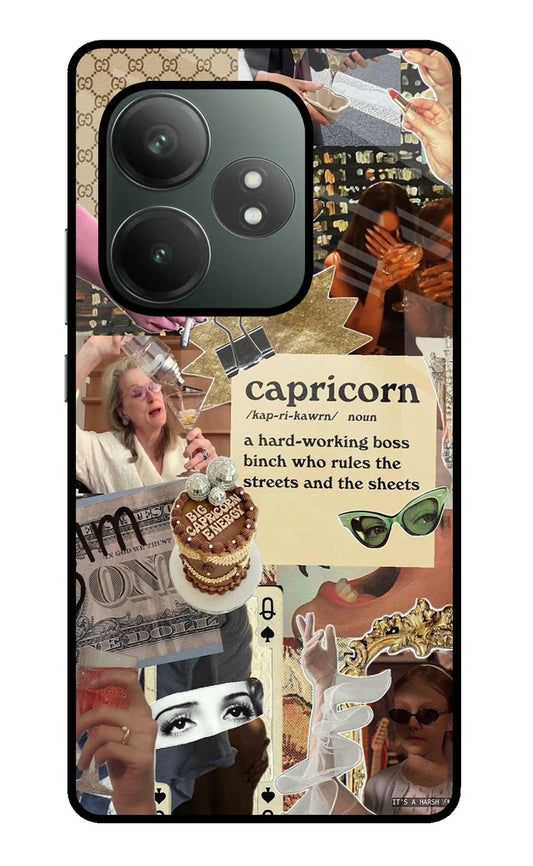 Capricorn Zodiac Realme GT 6T 5G Glass Case
