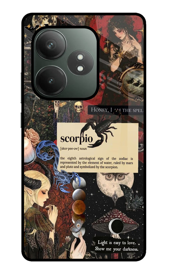 Scorpio Zodiac Realme GT 6T 5G Glass Case