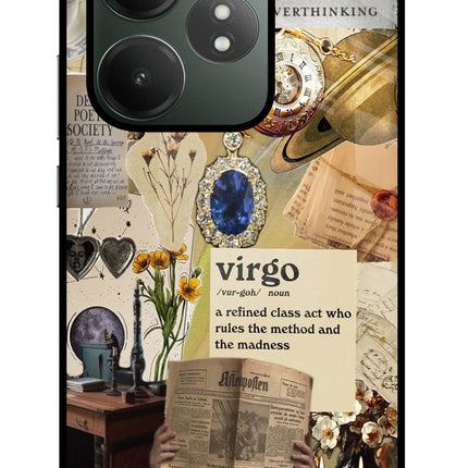 Virgo Zodiac Realme GT 6T 5G Glass Case