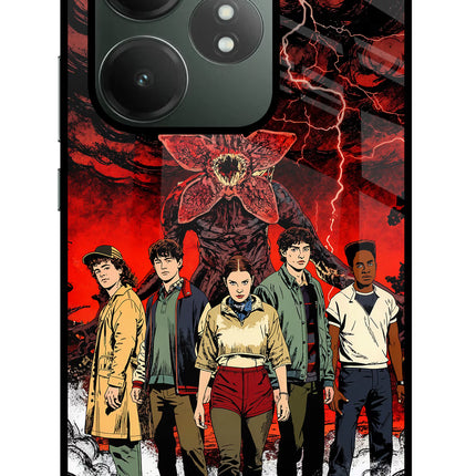 Ordinary Things Characters Realme GT 6T 5G Glass Case