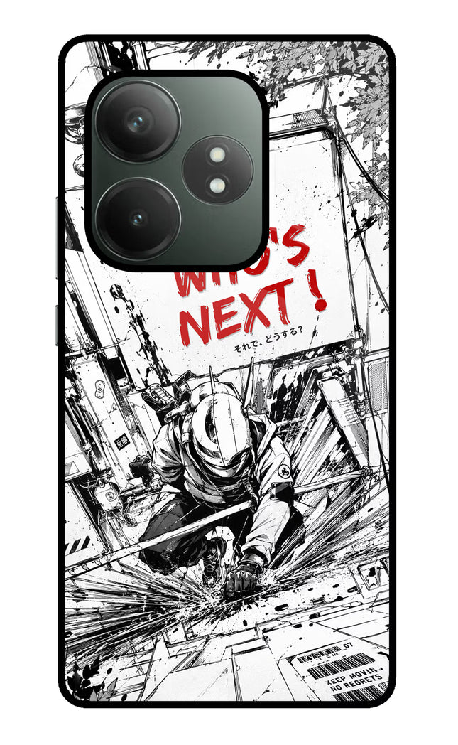 Who's Next Realme GT 6T 5G Glass Case