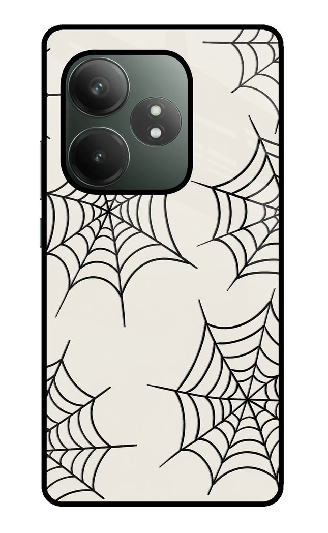 Spider Web Realme GT 6T 5G Glass Case