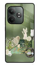 Aesthetic anime Realme GT 6T 5G Glass Case