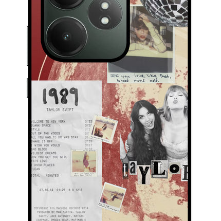 Taylor Swift Realme GT 6T 5G Glass Case