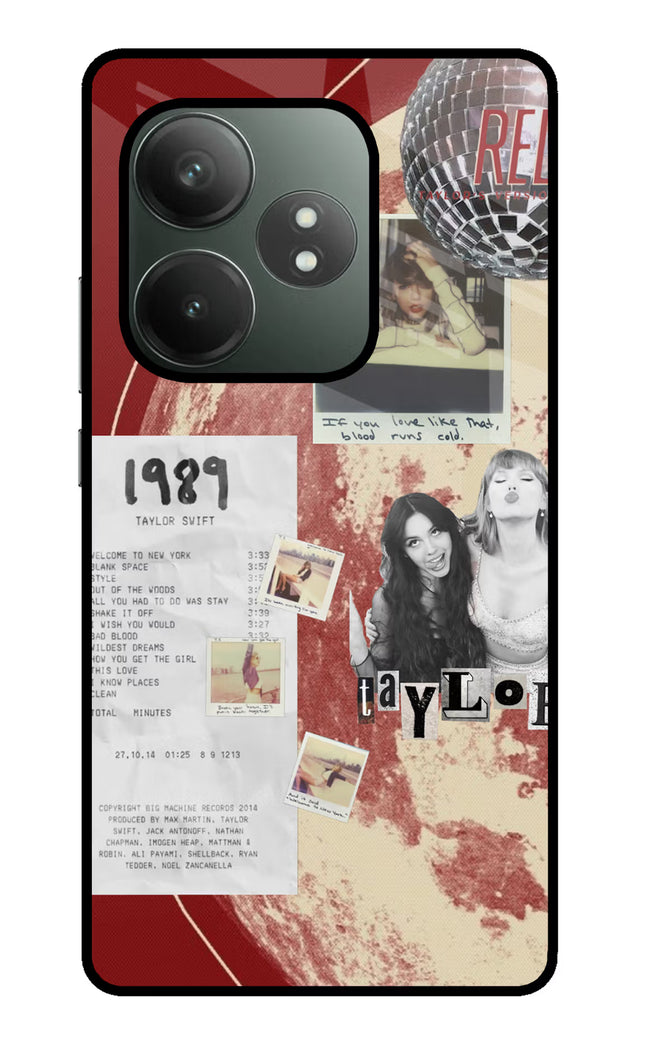 Taylor Swift Realme GT 6T 5G Glass Case