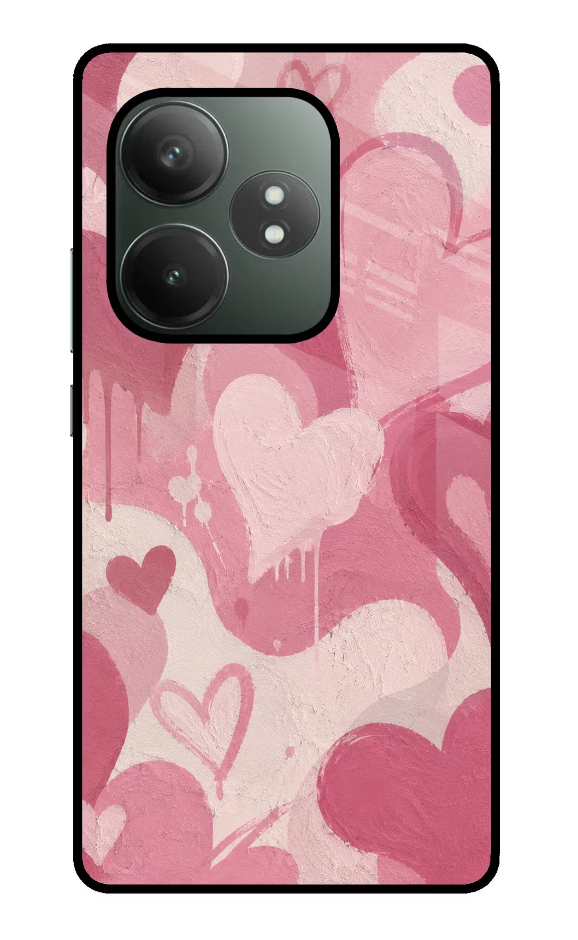 Hearty case Realme GT 6T 5G Glass Case