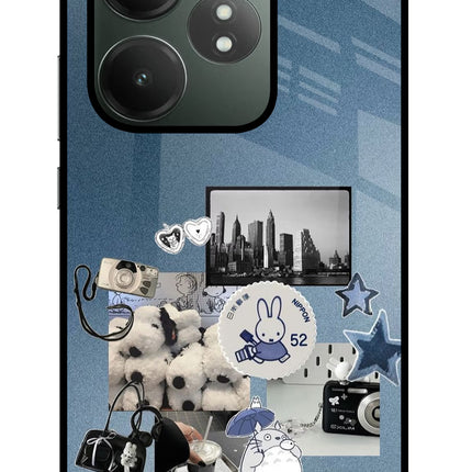 Miffy Realme GT 6T 5G Glass Case