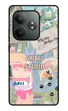 Studio Ghibli Realme GT 6T 5G Glass Case