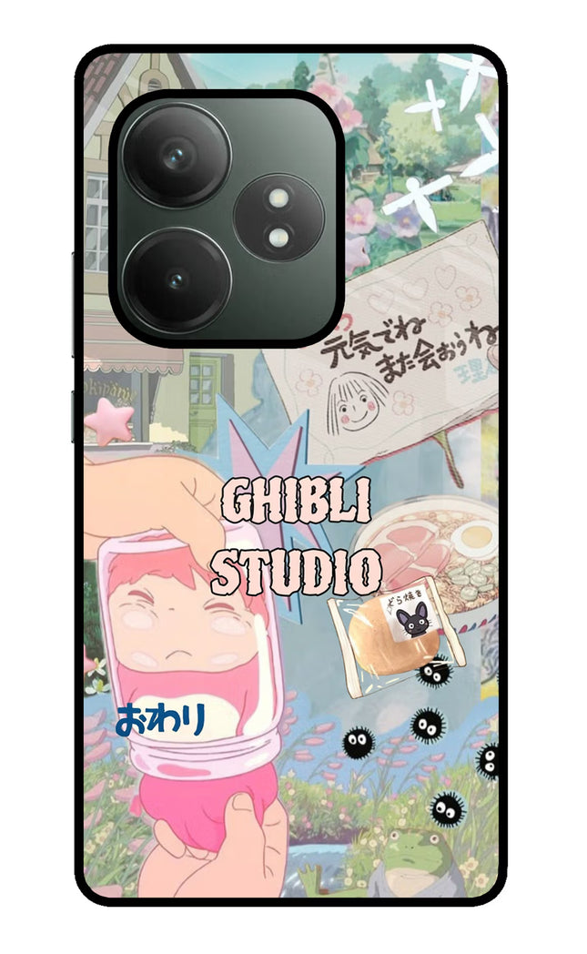 Studio Ghibli Realme GT 6T 5G Glass Case
