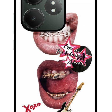 Rockstar Realme GT 6T 5G Glass Case