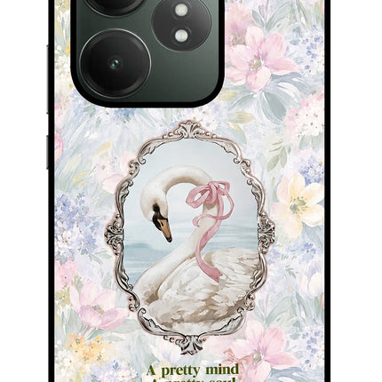 Pretty Mind Pretty Soul Realme GT 6T 5G Glass Case
