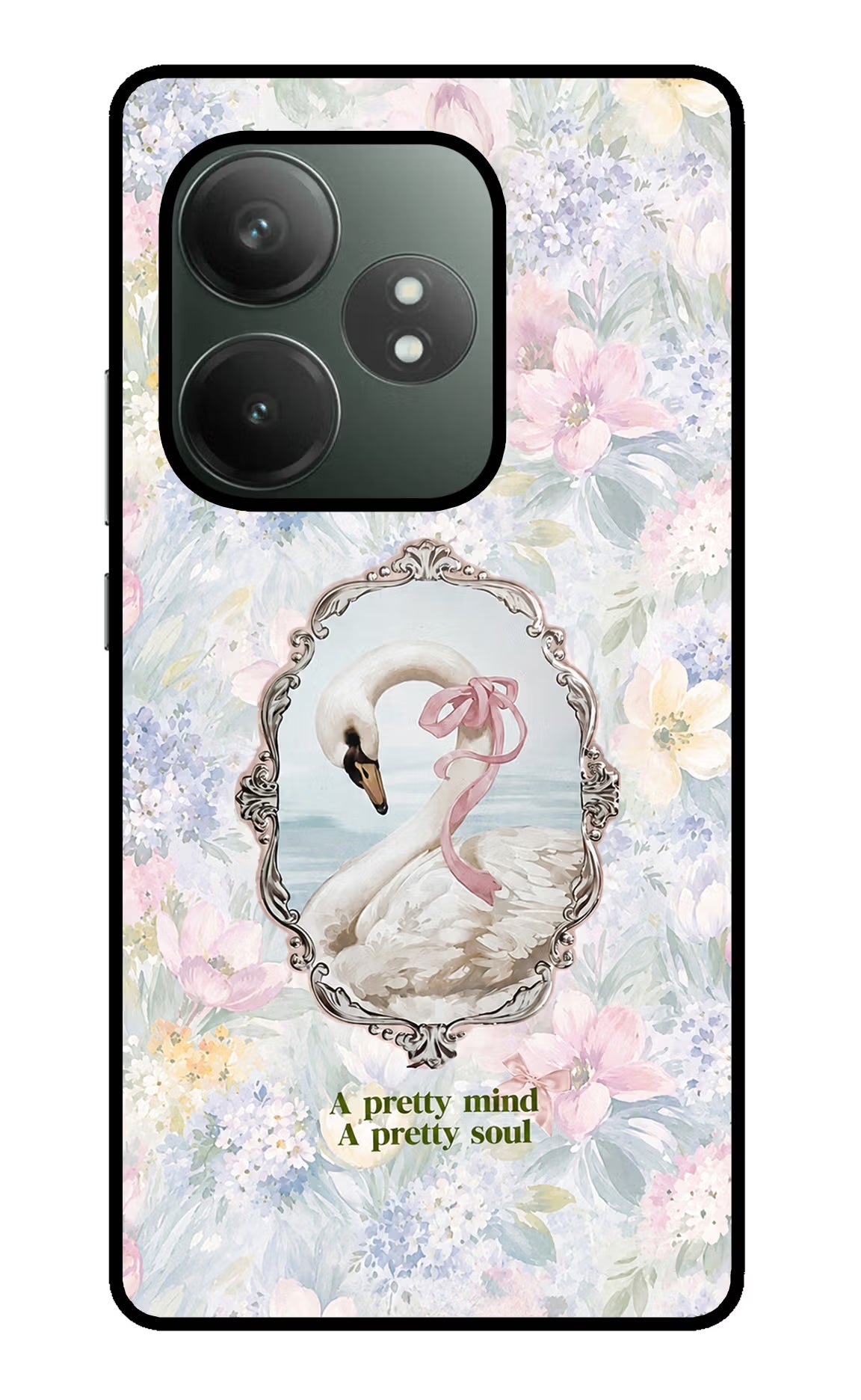 Pretty Mind Pretty Soul Realme GT 6T 5G Glass Case