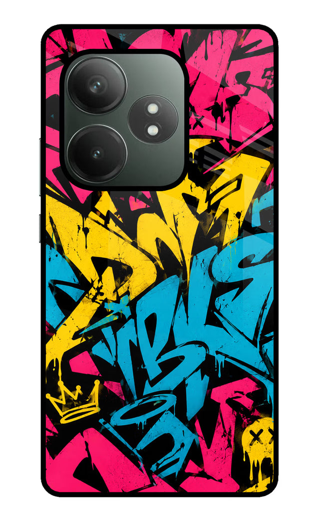 Graffiti Vibe Realme GT 6T 5G Glass Case