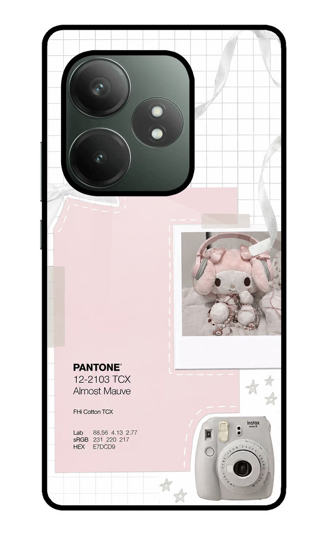 Pantone Asthetic Realme GT 6T 5G Glass Case