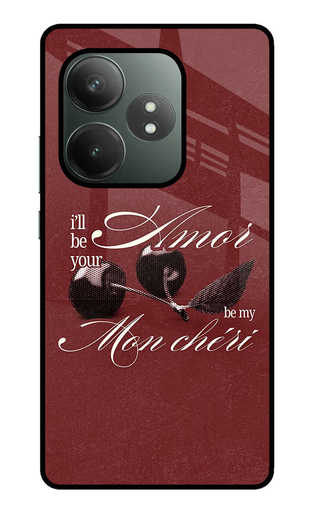 Velvet Cherry Realme GT 6T 5G Glass Case