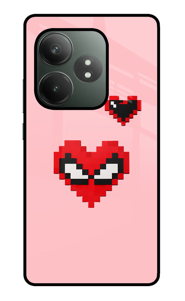 Gwen Heart Realme GT 6T 5G Glass Case
