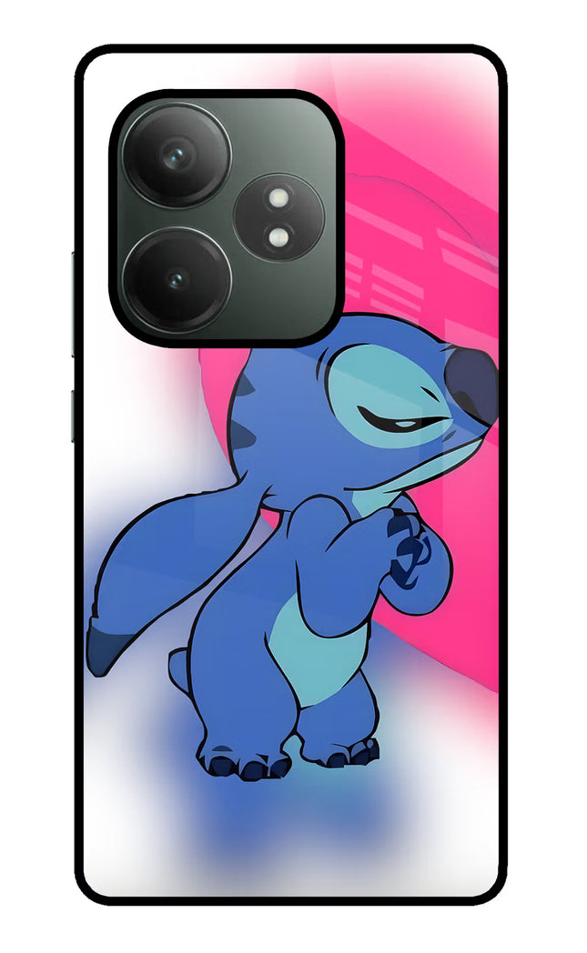 Stitch Hug Realme GT 6T 5G Glass Case