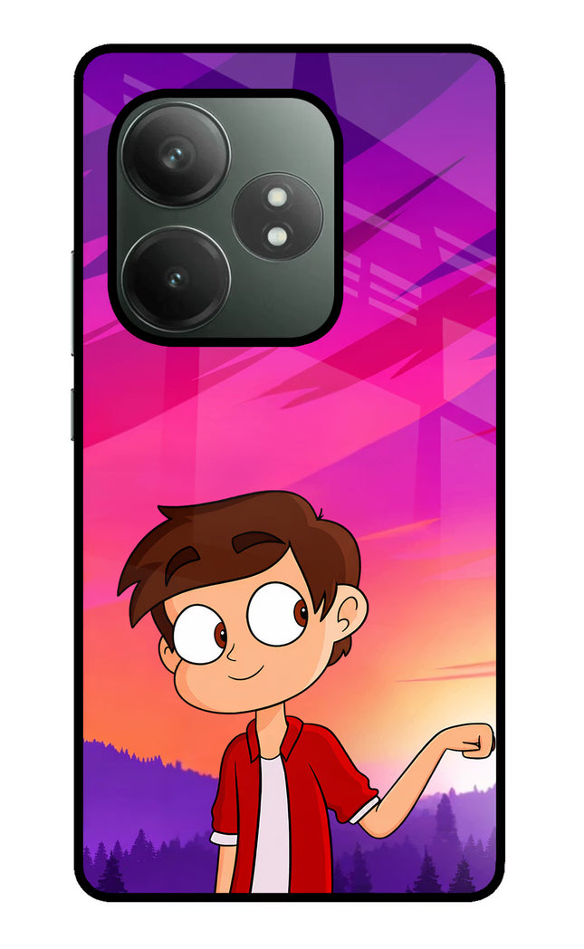 Marco Sunset Realme GT 6T 5G Glass Case