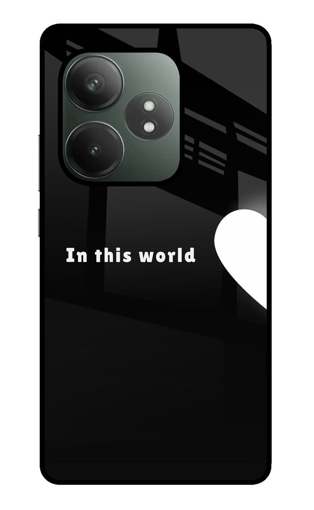 This World Realme GT 6T 5G Glass Case