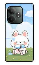 Bunny Treat Realme GT 6T 5G Glass Case