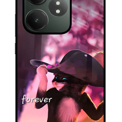Forever Cat Realme GT 6T 5G Glass Case
