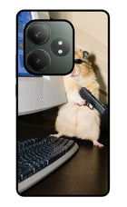 Hacker Hamster Realme GT 6T 5G Glass Case
