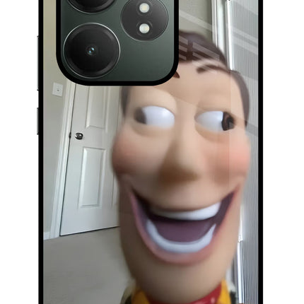 Side Eye Woody Realme GT 6T 5G Glass Case