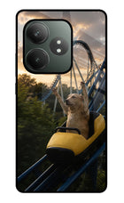 Rollercoaster Dog Realme GT 6T 5G Glass Case