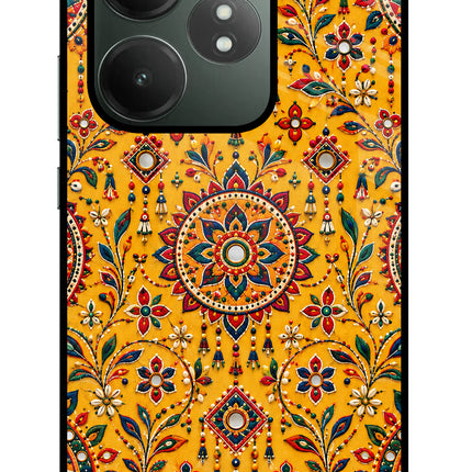 Sunlit Aura Realme GT 6T 5G Glass Case