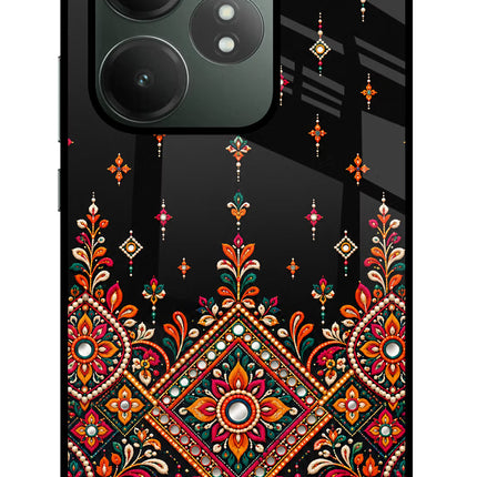 Noir Mehfil Realme GT 6T 5G Glass Case