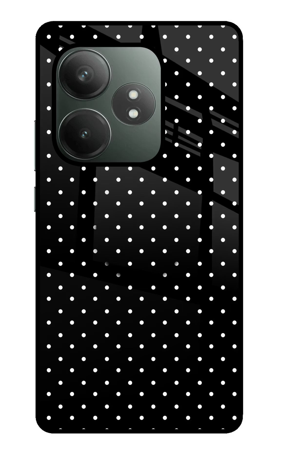 White Dots Realme GT 6T 5G Pop Case by Casekaro